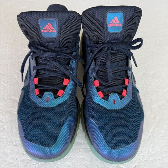 Size 11.5 Adidas Dropset Trainer Training Shoes ‘Iridescent Black’ Men’s GZ2941 - Picture 2 of 15